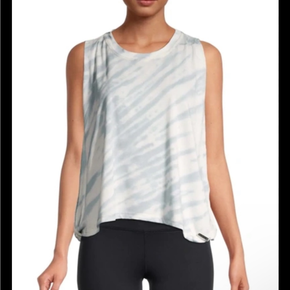 MAX STUDIO PERFORMANCE Martinique Tie Dye Tank Top Size Medium